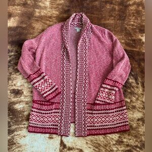 Lucky Brand Open Cardigan Sweater